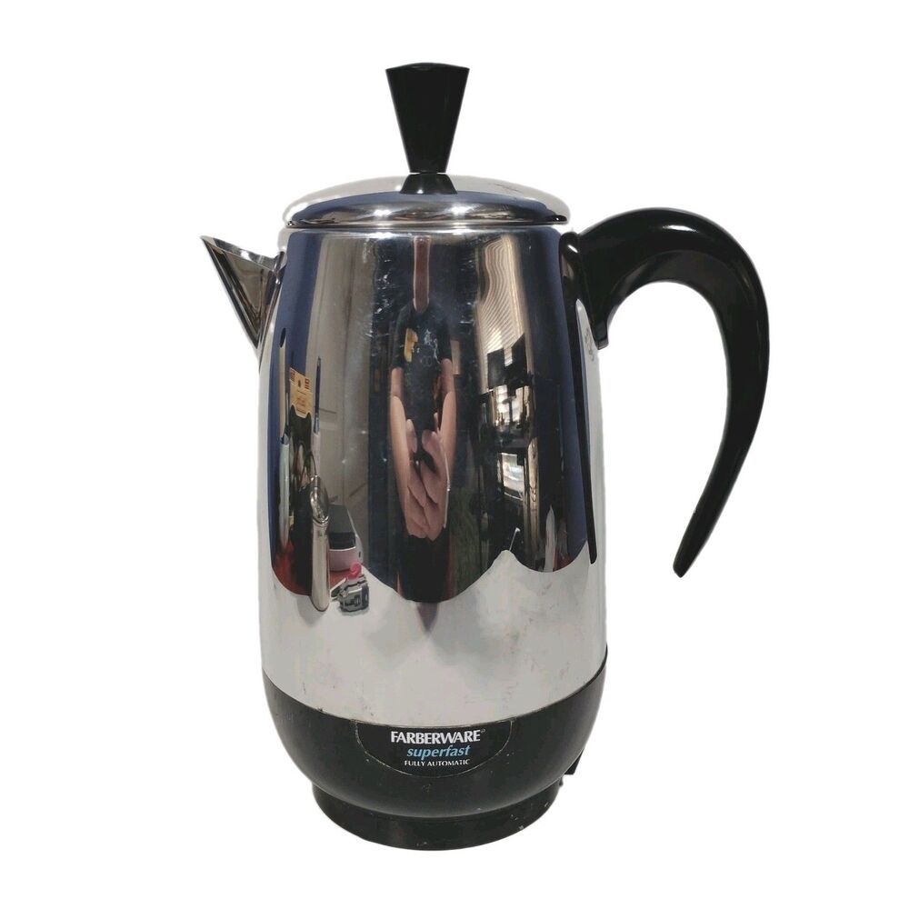 Farberware Superfast Fully Automatic Electric Coffee Percolator 8 Cup FCP280-A